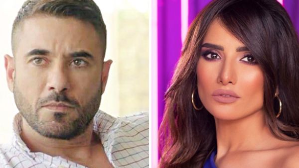 الفنانة زينة و أحمد عز