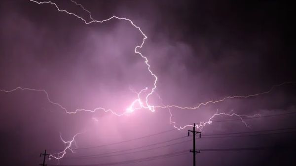 أمطار رعدية