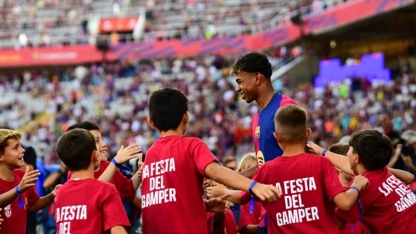 يامال يقود برشلونة أمام بلباو (Photo by MANAURE QUINTERO / AFP)