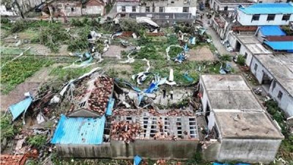 الصين - أعصار - قتلى 