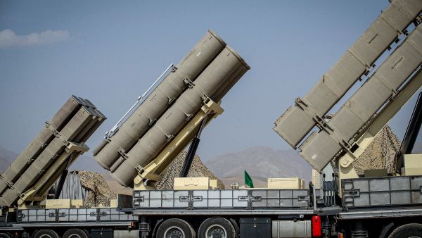 Iranian Military Missile launchers 