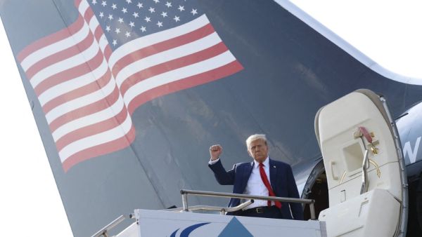 former US President Donald Trump