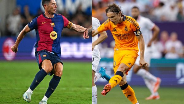 موعد مباراة برشلونة وريال مدريد الودية التحضيرية لموسم 2024-25 والقنوات الناقلة