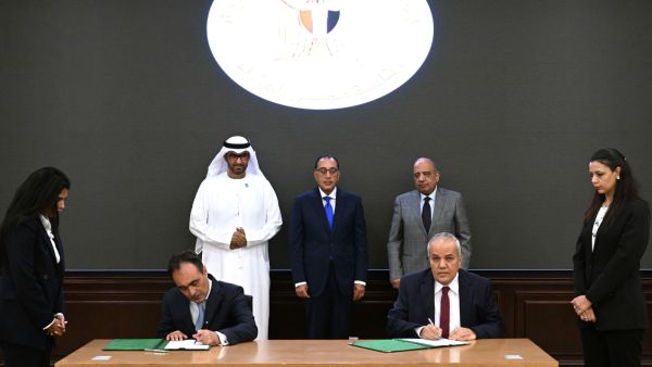During the event. Infinity Power and Masdar Achieve key milestone for 200MW wind farm in Ras Ghareb