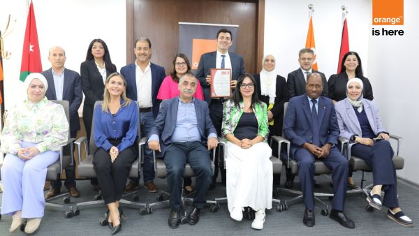 During the event. Orange Jordan Continues to Adhere to Principles of Gender Equality European & International Standard (GEEIS) Certification