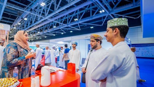 During the event. Ooredoo Engages Future Talent at Oman’s Job Fair