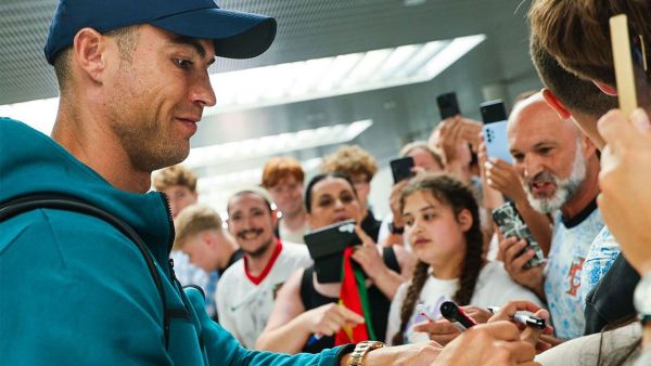 Portuguese footballer Cristiano Ronaldo