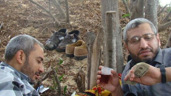 An undated photo released by the Israel Defense Forces on January 6, 2024, shows Muhammed Deif (R), the commander of the Hamas' Al-Qassam Brigades. (IDF) Muhammed Deif