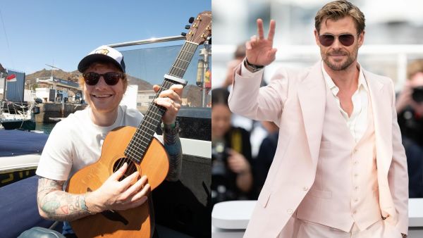 Chris Hemsworth Ed Sheeran