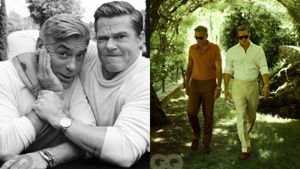 George Clooney Brad Pitt