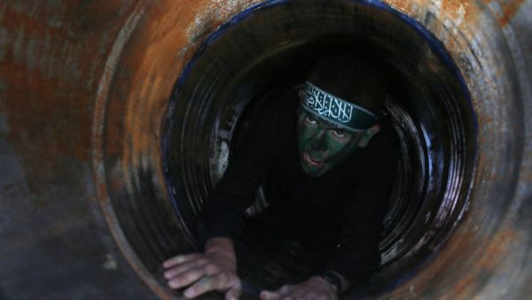 Al-qassam Soldier in hams tunnels