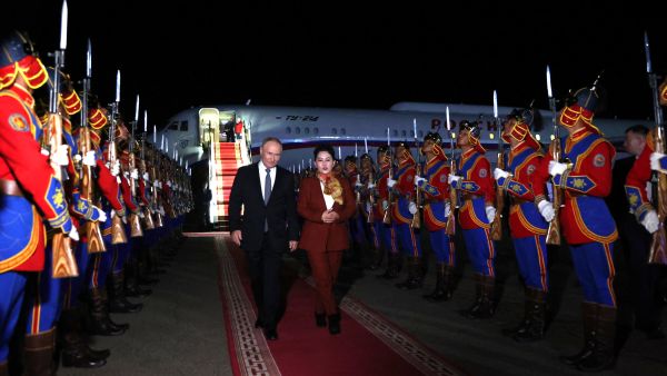Putin visit to Mongolia