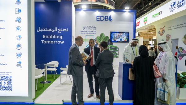 During the event. Emirates Development Bank to Champion Sustainable Food Security Solutions at Gulfood Green & Agrotech 2024
