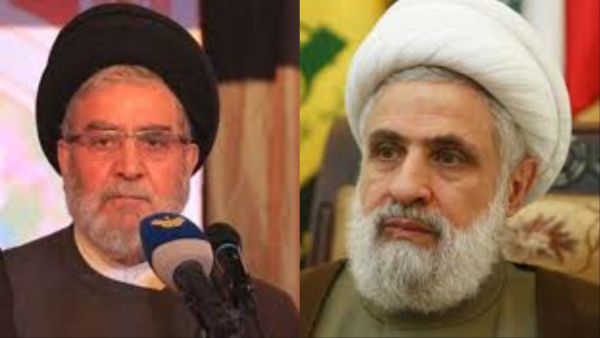 Hashem Safi al-Din and Qassem Naim 