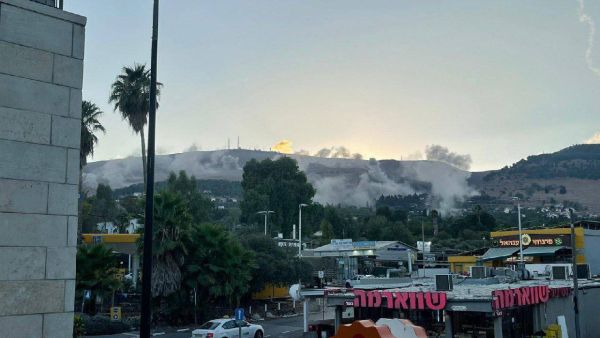Hezbollah attacks Israeli "Samson" base with suicide drones, fires 80 rockets towards Upper Galilee