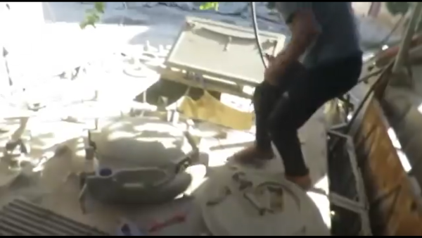 Video: Hamas capture booby-trapped military vehicle and drones  (Hamas Official - Telegram ) Israeli vehicle  captured by Hamas