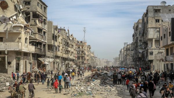 دمار في قطاع غزة