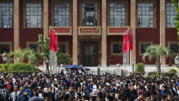 مبنى البرلمان في العاصمة الرباط