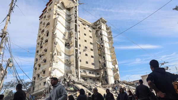دمار في قطاع غزة جراء العدوان الاسرائيلي المستمر
