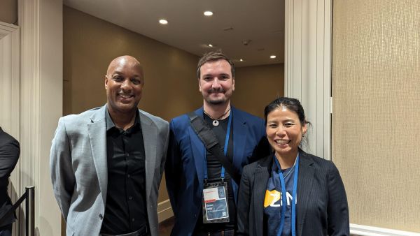 L- R: Dave Levy, Vice President of Worldwide Public Sector at AWS, Davor Orlic, COO of IRCAI and Zindi co-founder and CEO Celina Lee when they attended the Concordia Summit in New York on September 24, 2024. IRCAI, Zindi, and AWS Launch AI for Equity Challenge: Climate Action, Gender, & Health to Develop New Tech Solutions Helping to Address U.N. Sustainable Development Goals