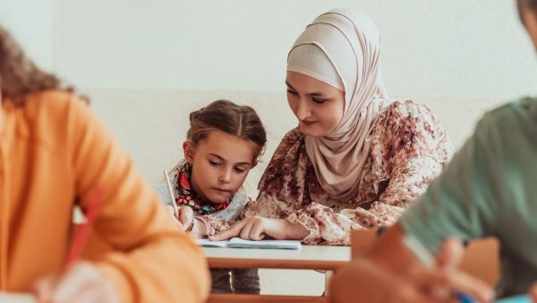 دعاء المعلم لتلاميذه