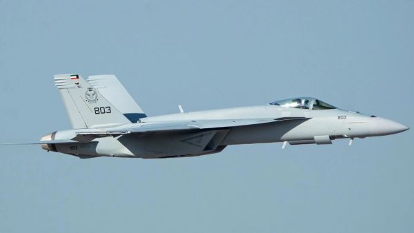 Crash of Kuwaiti F-18 fighter jet