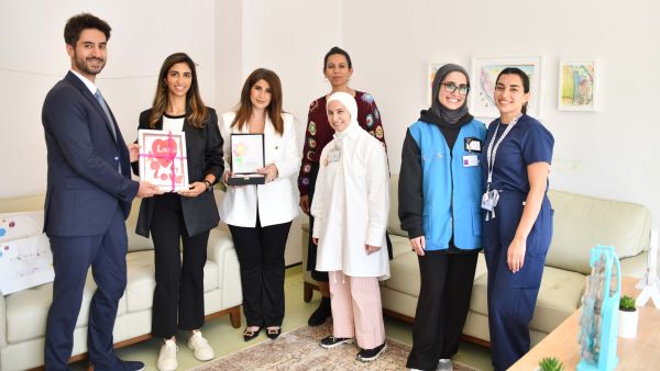 خلال الحدث "الخليج للتأمين" تحوّل غرفة الألعاب في مستشفى بيت عبدالله لرعاية الأطفال إلى غرفة مخصصة لمساعدة المراهقين خلال علاجهم