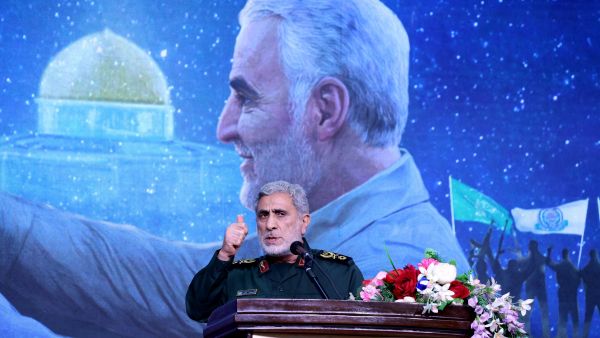 leader of Quds Force of the Islamic Revolutionary Guard Corps, Esmail Qaani.