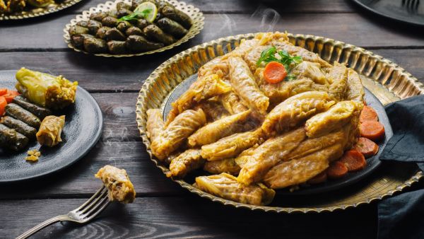طريقة عمل الملفوف على الطريقة السورية طريقة عمل الملفوف على الطريقة السورية