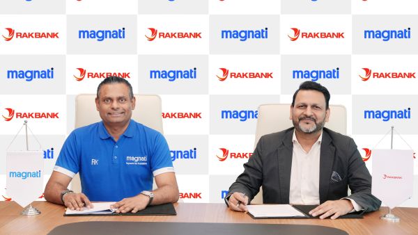 During the event. Magnati and RAKBANK Collaborate to provide Businesses with Embedded Finance Solutions