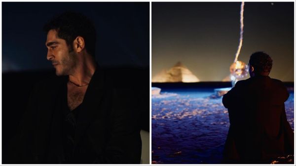 Burak Deniz in Egypt. (Instagram)