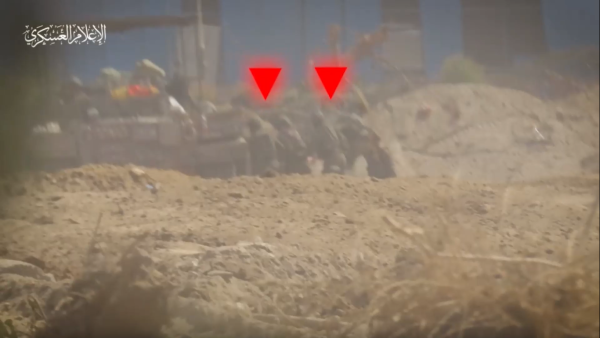 Al-Qassam Brigades Claims Attack on Israeli Forces, Inflicting Casualties and Destroying Tanks (Al-qassam Brigades Telegram) Al-Qassam Brigades
