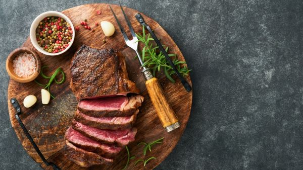 وصفة شرائح لحم نيويورك المشهورة