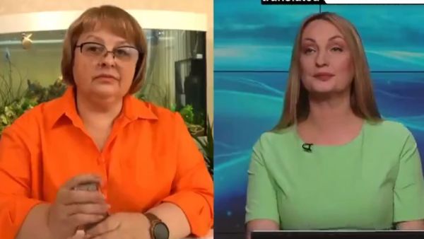 Ukraine TV hosts witch to read fate of the Donetsk and Lugansk, future of Kyiv