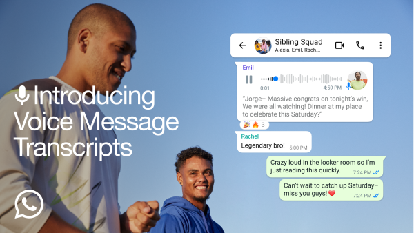 WhatsApp to instantly transcribe voice messages with new feature