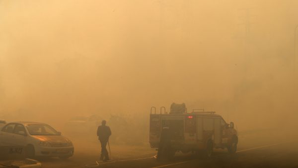 Fire in Upper Galilee due to Hezbollah strikes 