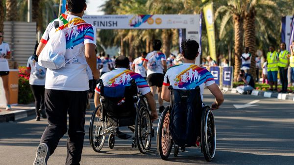 During the event. Emirates NBD announces 7th edition of annual Unity Run