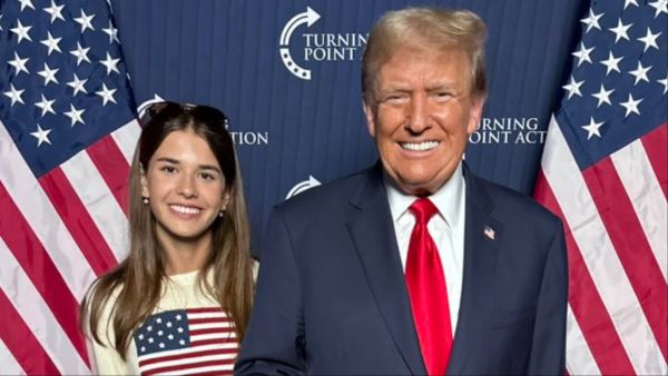 Kai Trump and Donald Trump