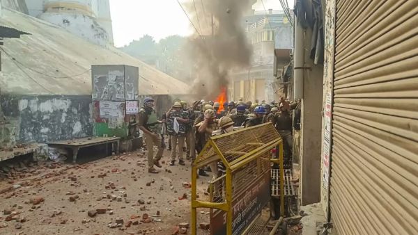 Riots in Sambhal India