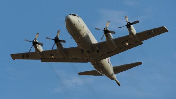 A South Korean P3 Orion aircraft