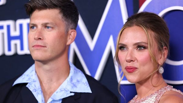 Scarlett Johansson Colin Jost