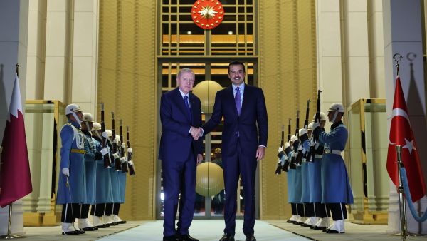 Emir of Qatar makes surprise visit to Turkey for talks with Erdogan