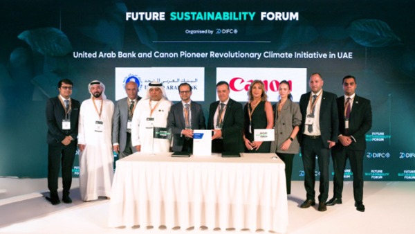 United Arab Bank & Canon to deliver impactful carbon compensation for business printing in UAE