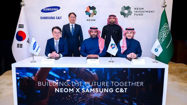 NEOM and Samsung C&T invest $350M in construction robots