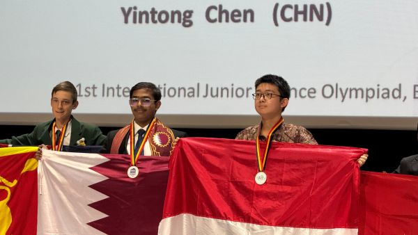 خلال الحدث وايل كورنيل للطب - قطر تدعم الفريق القطري الفائز بميداليتين فضيتين في أولمبياد العلوم الدولي للناشئين