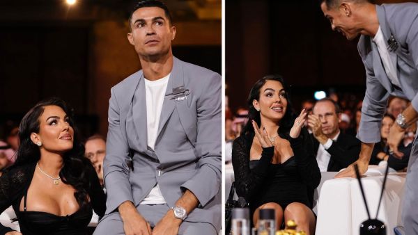 Georgina Rodríguez and Cristiano Ronaldo