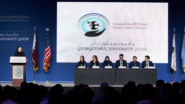 خلال الحدث جامعة جورجتاون في قطر تحتفل بعقدين من الدبلوماسية مع 1,300 مشارك من 14 دولة