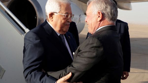 Palestinian president Mahmud Abbas