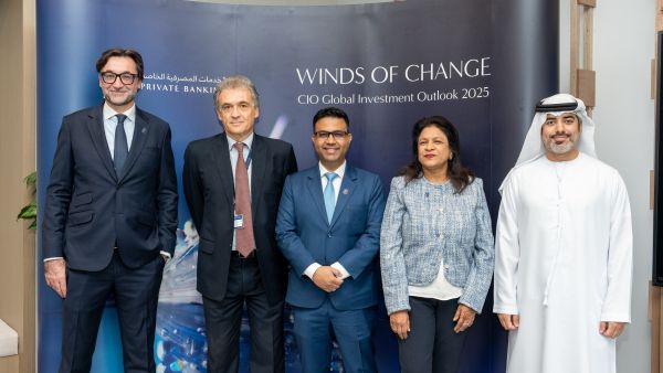 During the event. "Emirates NBD Group Chief Investment Office announces global outlook for 2025 “Winds of Change