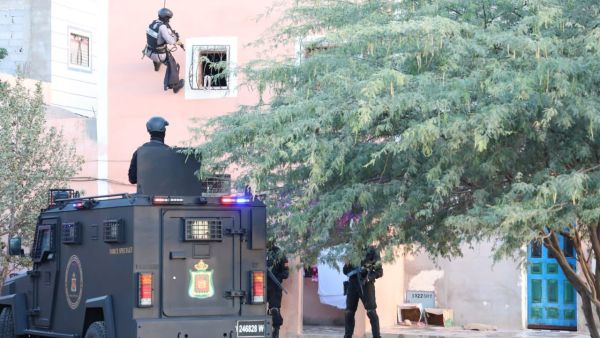 Moroccan police